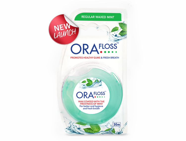 OraFloss Waxed Mint Dental Floss